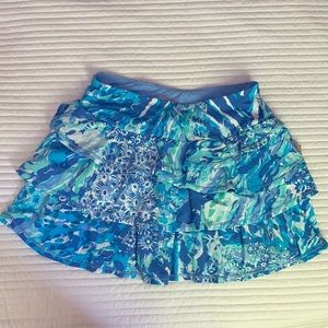 Lilly Pulitzer NWT Ruffle Tennis Skirt Size XXS